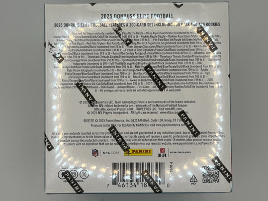2025 Elite Football Hobby Box - 100 Cards