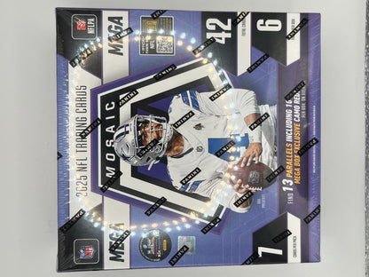 2025 Mosaic Football Mega Box - 42 Cards