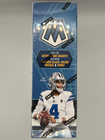 2025 Mosaic Football Blue Mega Box - 42 Cards
