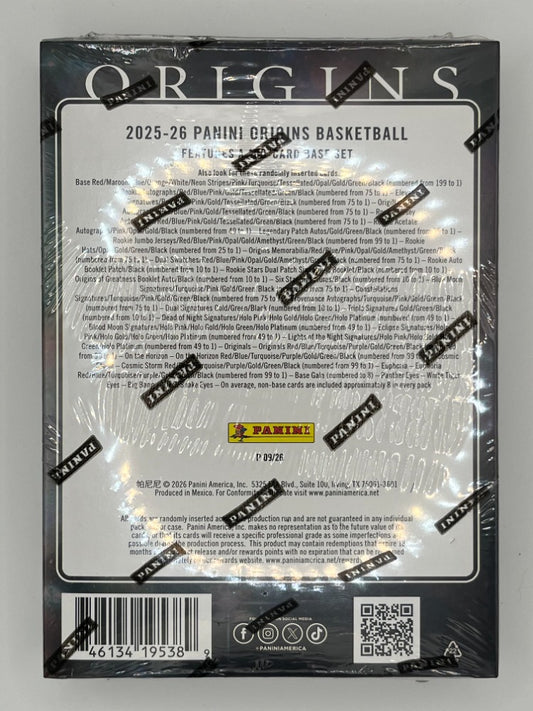 2025-26 Origins Basketball Hobby Box - 10 Cards