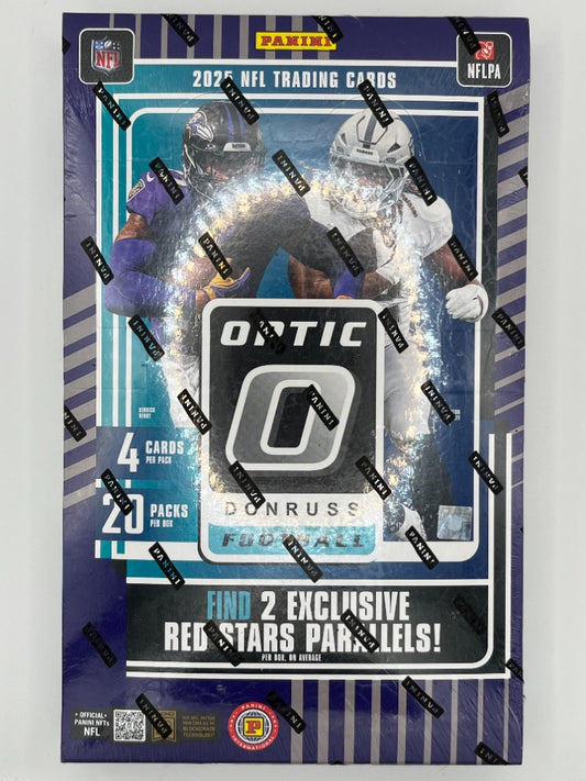 2025 Optic Football International Hobby Box - 80 Cards