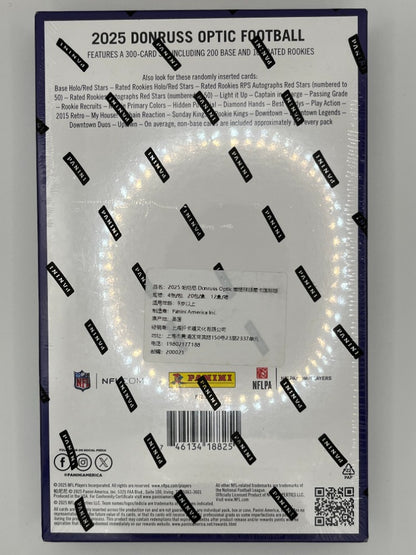 2025 Optic Football International Hobby Box - 80 Cards