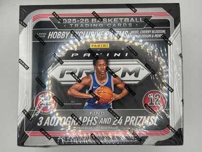 2025-26 Prizm Basketball Hobby Box - 144 Cards