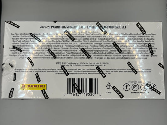 2025-26 Prizm Basketball Hobby Box - 144 Cards