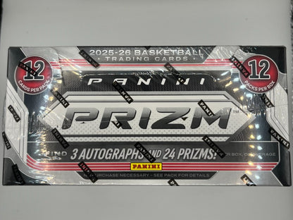 2025-26 Prizm Basketball Hobby Box - 144 Cards