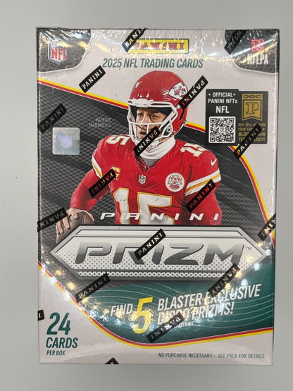 2025 Prizm Football Blaster box - 24 Cards