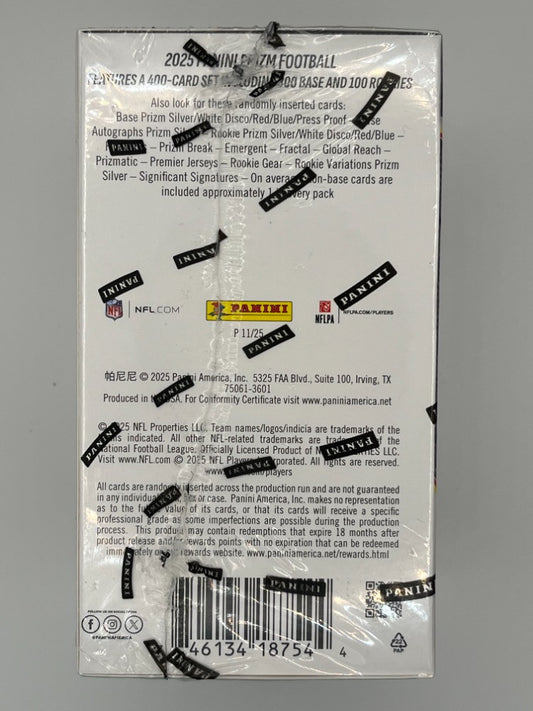 2025 Prizm Football Blaster box - 24 Cards