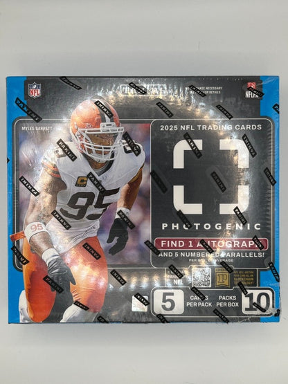 2025 Photogenic Football Hobby Box - 50 Cards