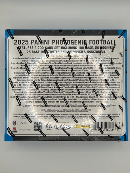 2025 Photogenic Football Hobby Box - 50 Cards