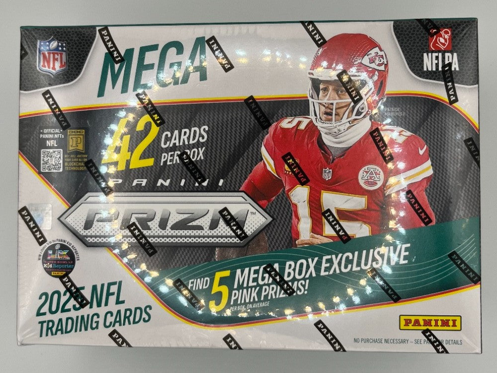 2025 Prizm Football Mega Box - 42 cards