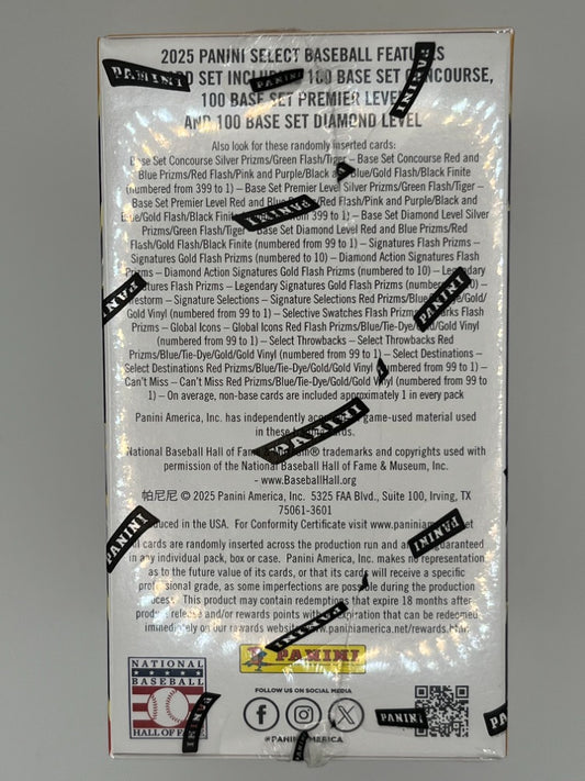 2025 Select Baseball Hobby Blaster Box - 24 Cards