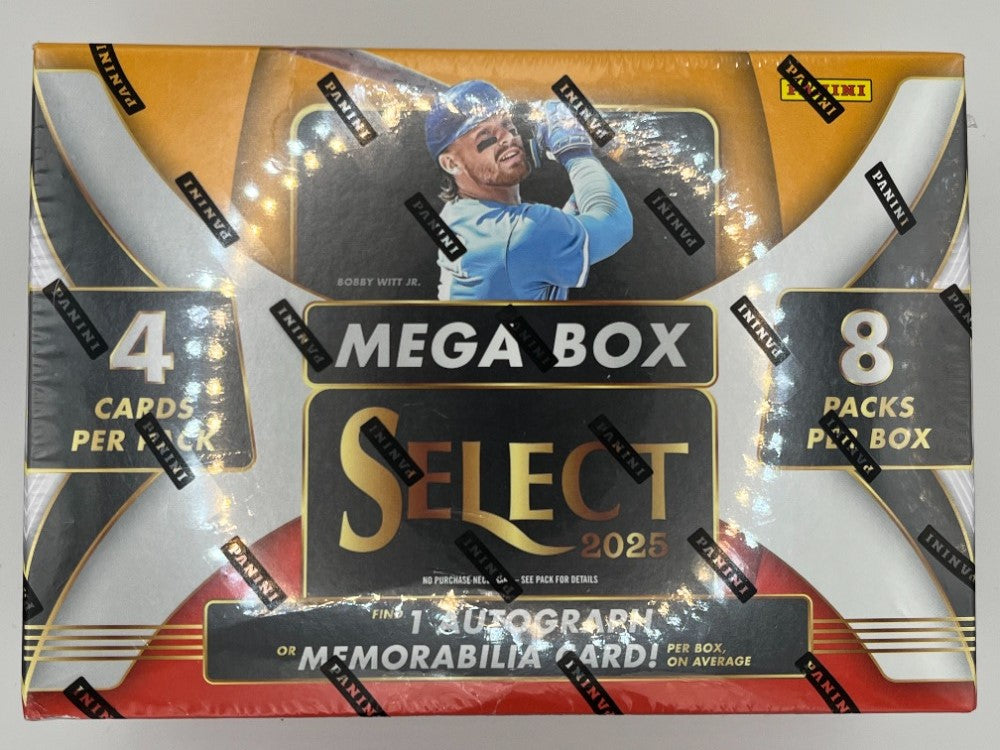 2025 Select Baseball Mega Box - 32 Cards
