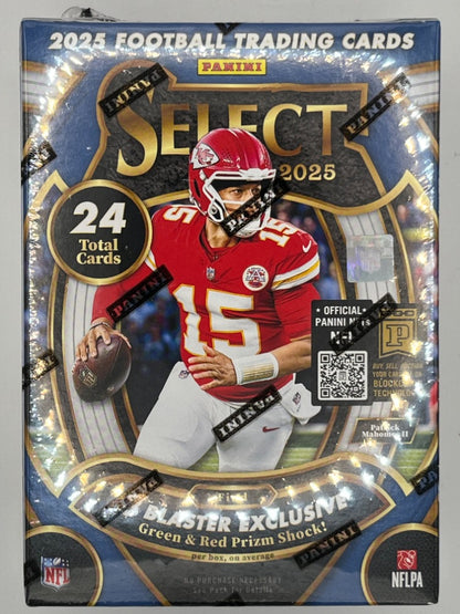 2025 Select Football Blue Blaster Box - 24 Cards