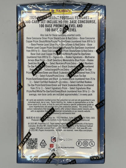 2025 Select Football Blue Blaster Box - 24 Cards