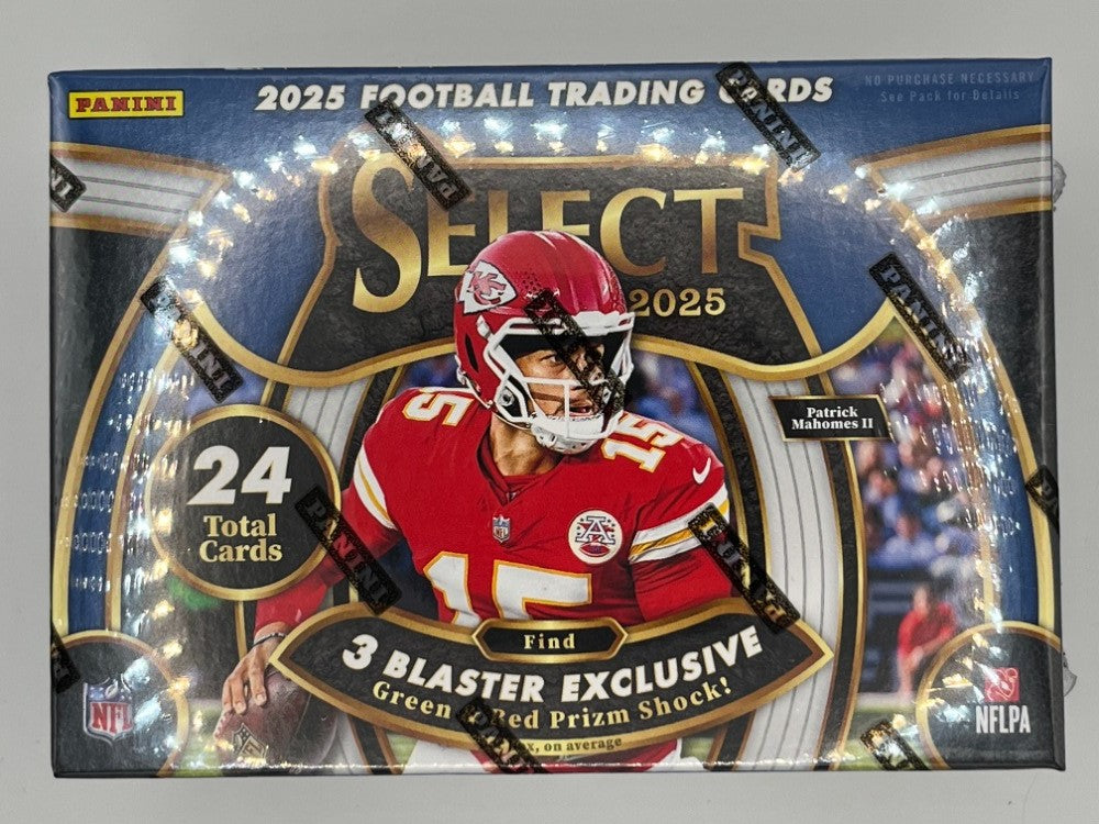 2025 Select Football Blue Blaster Box - 24 Cards
