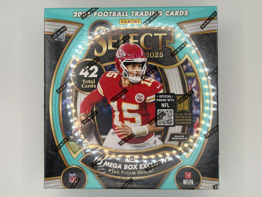 2025 Select Football Mega Box - 42 Cards