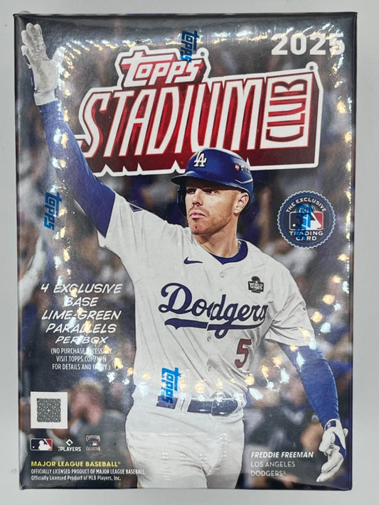 2025 Topps Stadium Club Baseball Blaster Box - 40 Cards