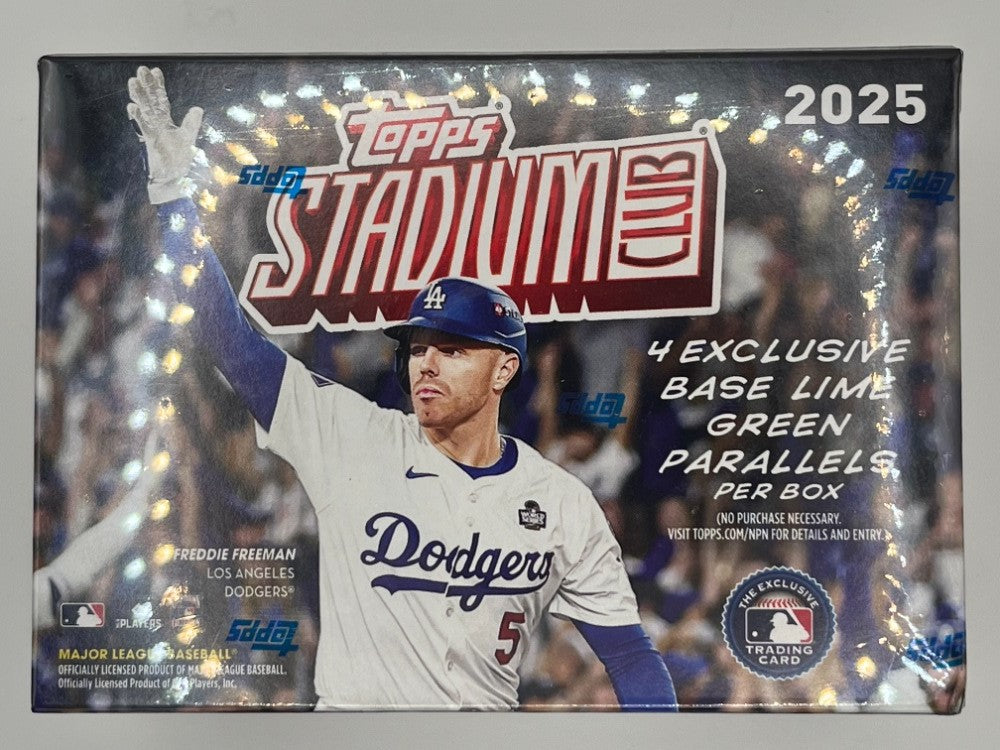 2025 Topps Stadium Club Baseball Blaster Box - 40 Cards