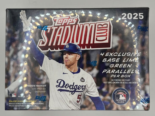 2025 Topps Stadium Club Baseball Blaster Box - 40 Cards