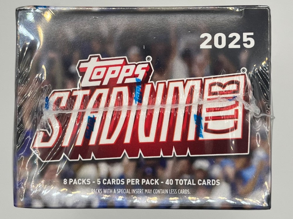 2025 Topps Stadium Club Baseball Blaster Box - 40 Cards