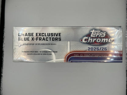 2025-26 Topps Chrome Basketball Mega Box - 42 Cards