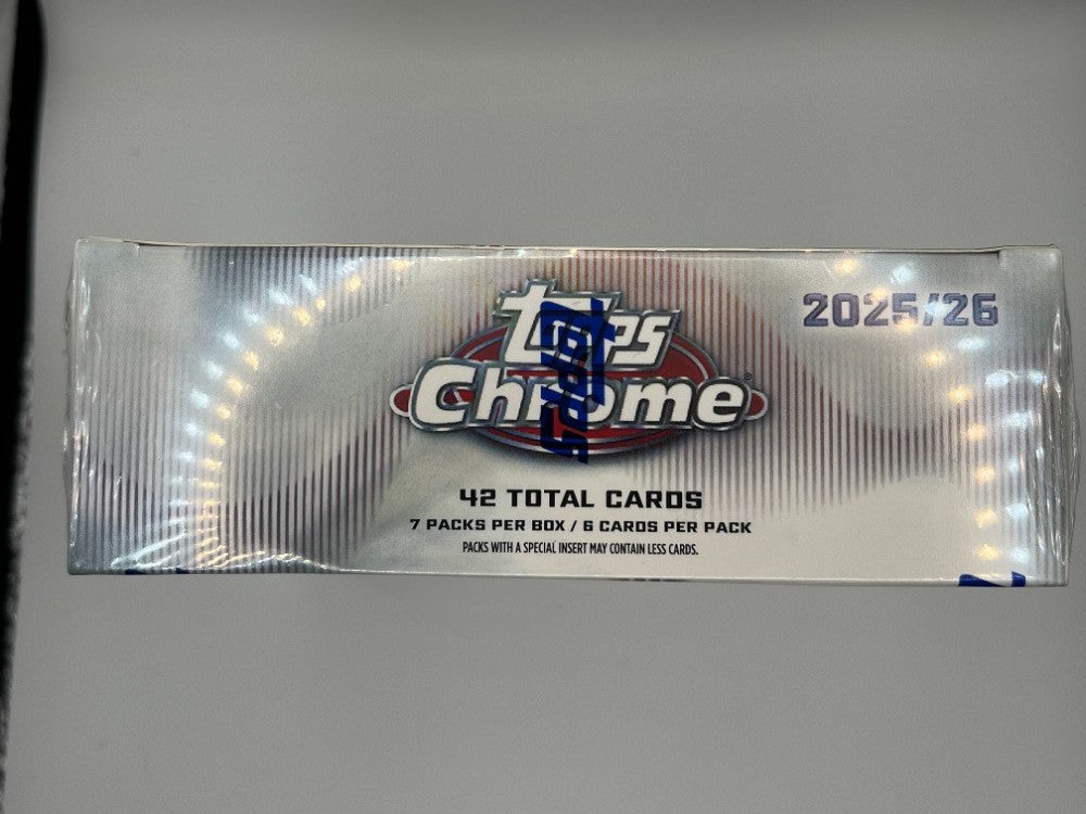 2025-26 Topps Chrome Basketball Mega Box - 42 Cards