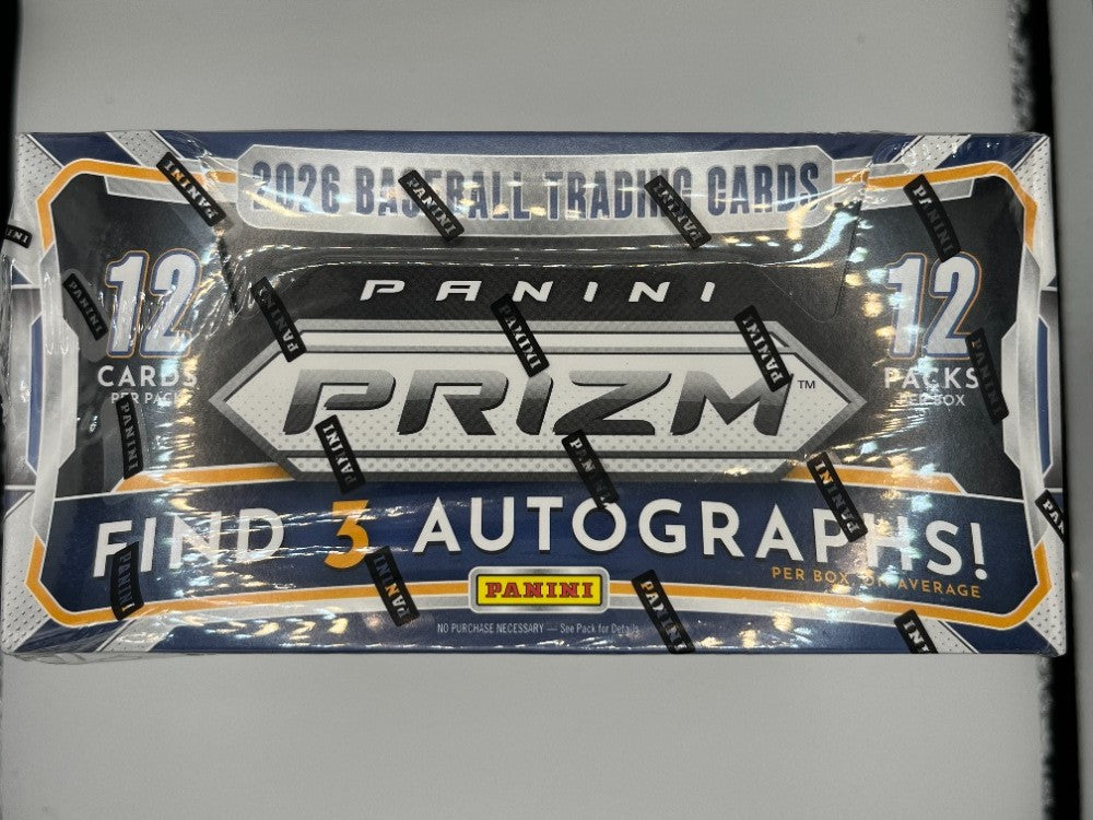 2026 Prizm Baseball Hobby Box - 144 Cards