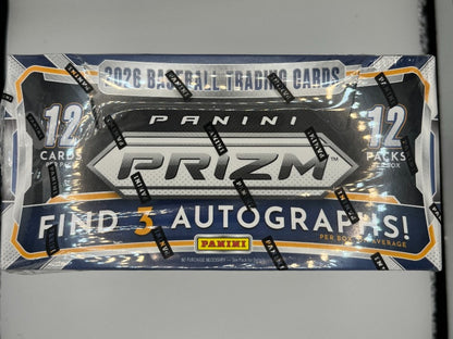 2026 Prizm Baseball Hobby Box - 144 Cards