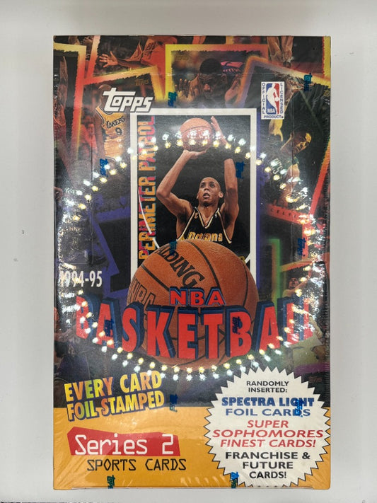 1994-95 Topps Basketball Series 2 Hobby Box - 432 Cards