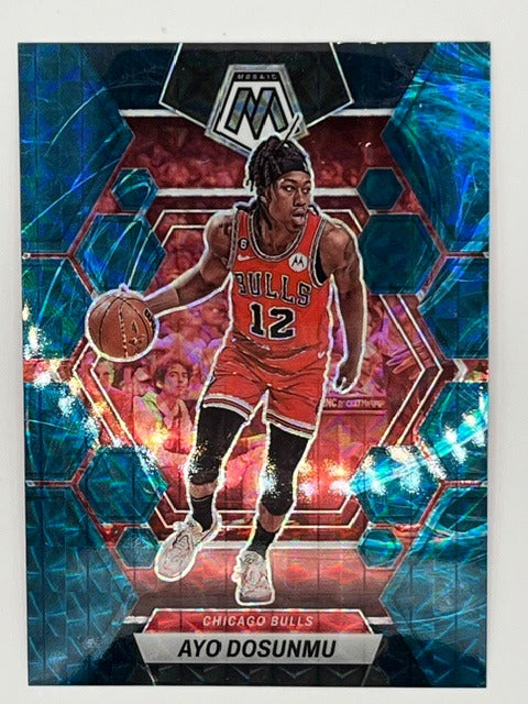 2022-23 Mosaic Ayo Dosunmu # 197, Genesis Prizm