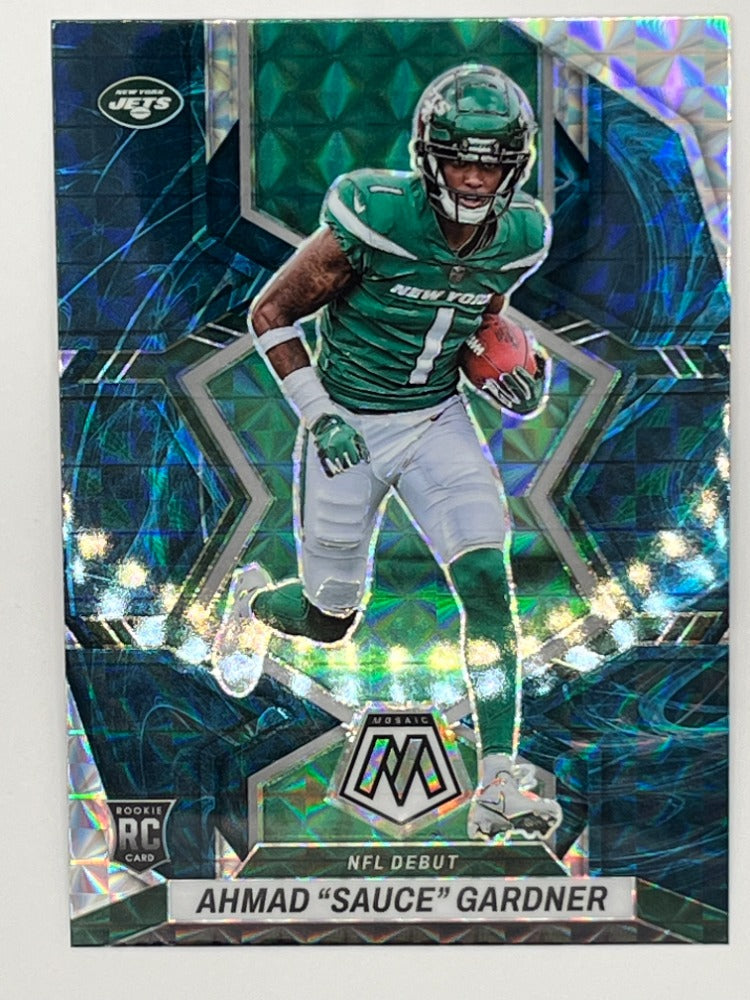 2022 Mosaic Ahmad Gardner # 289, Genesis Prizm Rookie Card