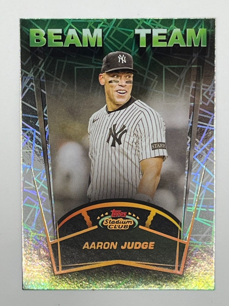 2025 Topps Stadium Club Aaron Judge Beam Team # BT-16