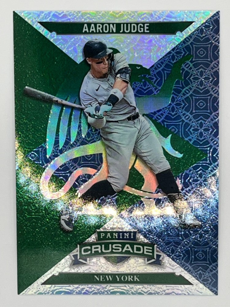 2025 Crusade Aaron Judge Crusade Green # 38, Serialized 234/249