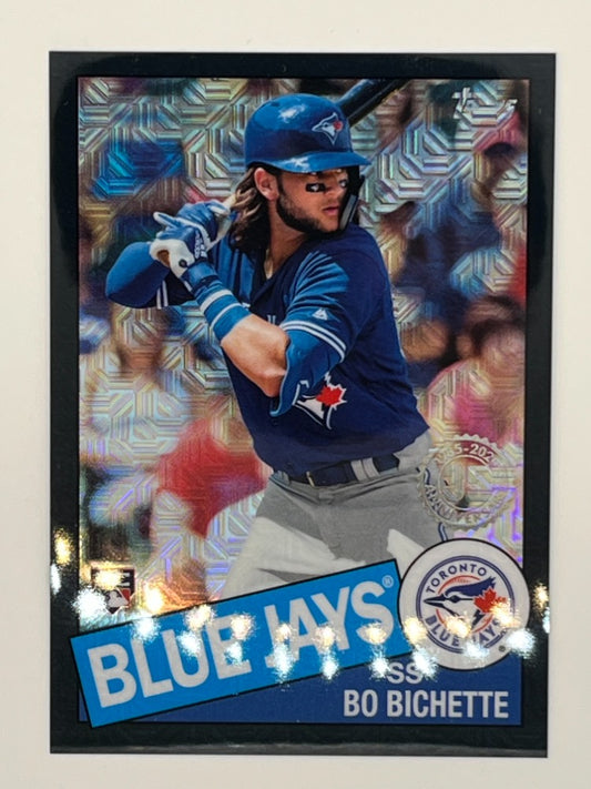 2020 Topps Bo Bichette Silver Pack Rookie # 85C-41, Serialized 80/199