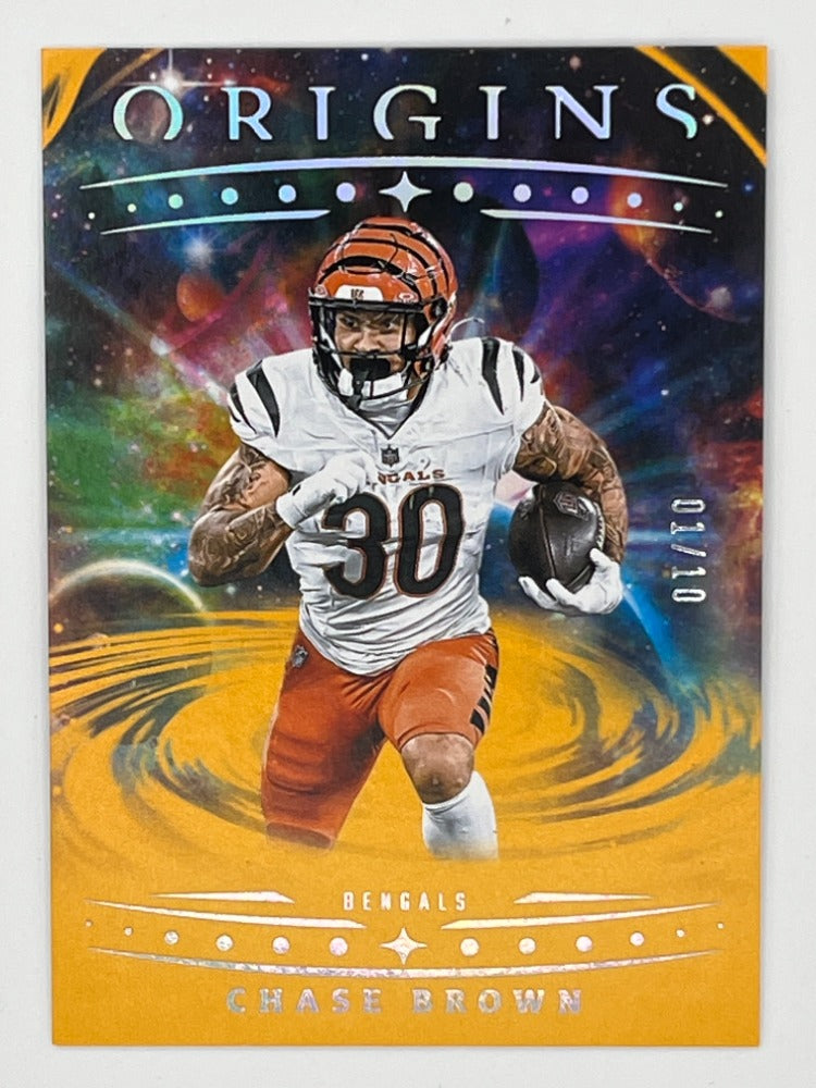 2025 Origins Chase Brown Orange # 47 - Serialized 1/10