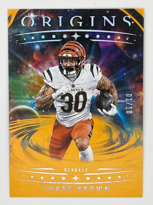2025 Origins Chase Brown Orange # 47 - Serialized 1/10