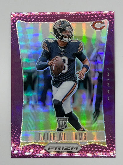 2024 Prizm Deca Caleb Williams Purple Prizm # 54 - Serialized 62/99