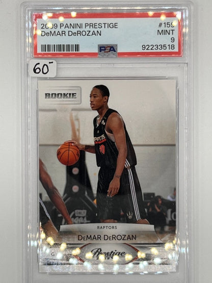 2009-10 Prestige DeMar DeRozan Rookie # 159 PSA 9