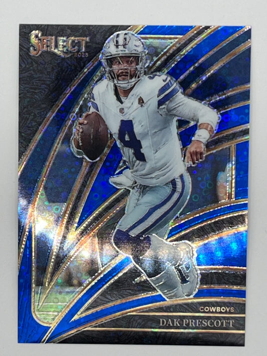 2025 Select Dak Prescott Blue Disco #296 - Serialized 17/25