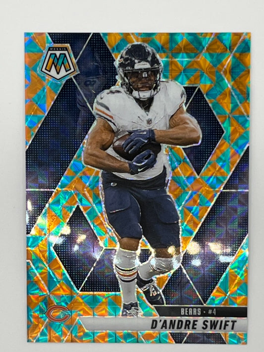 2025 Mosaic D'Andre Swift #213, Tessellation Serialized 08/15