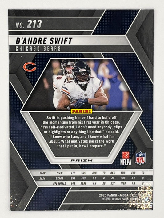 2025 Mosaic D'Andre Swift Genesis Prizm # 213