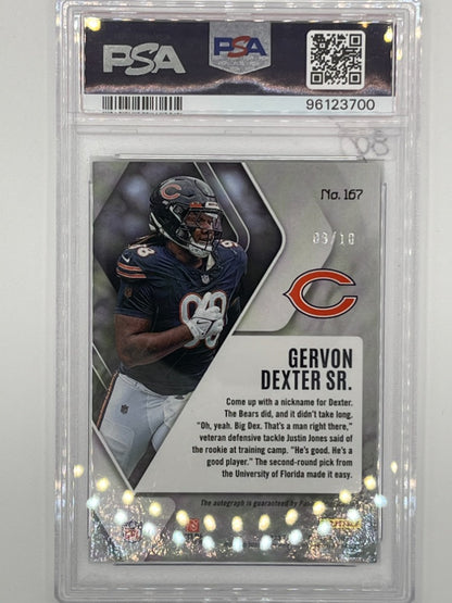 2023 Phoenix Gervon Dexter Sr. Green Autograph Rookie PSA 10 - Serialized 9/10