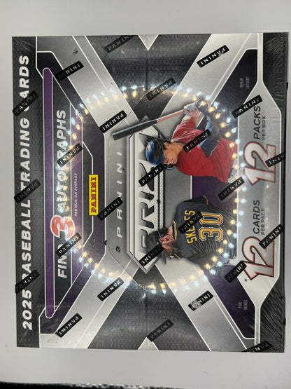 2025 Prizm Baseball Hobby Box - 144 Cards