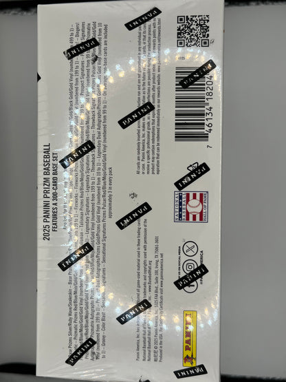 2025 Prizm Baseball Hobby Box - 144 Cards