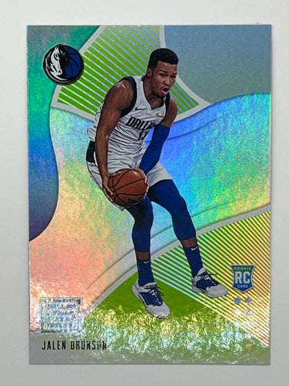 2018-19 Status Jalen Brunson Green Rookie # 123