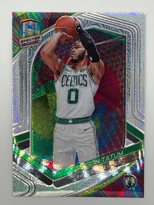 2019-20 Spectra Jayson Tatum Mojo Prizm # 45 - Serialized 17/25