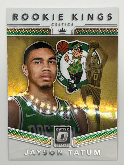 2017-18 Optic Rookie Kings Jayson Tatum # 3, Rookie Card