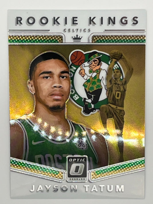 2017-18 Optic Rookie Kings Jayson Tatum # 3, Rookie Card
