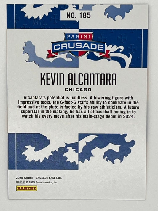 2025 Crusade Kevin Alcantara Gold # 185, Serialized 2/10 Rookie Card