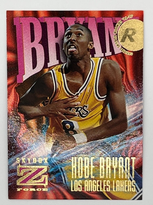 1996-97 Skybox Z Force Kobe Bryant # 142, Rookie Card